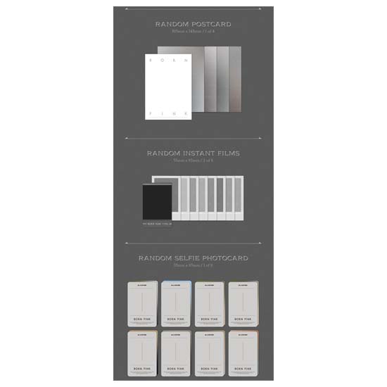 Blackpink - Born Pink 2-й студийный альбом c подарком от YG Select BOX ver.