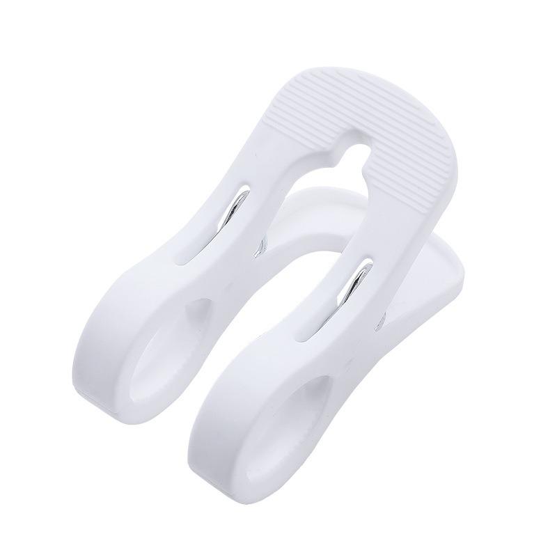 Большой пластиковый зажим для одеяла, ветрозащитный зажим, бытовой многофункциональный прочный зажим для сушки одежды, зажим для сушки одежды, одинарный фиксированный зажим для одеяла