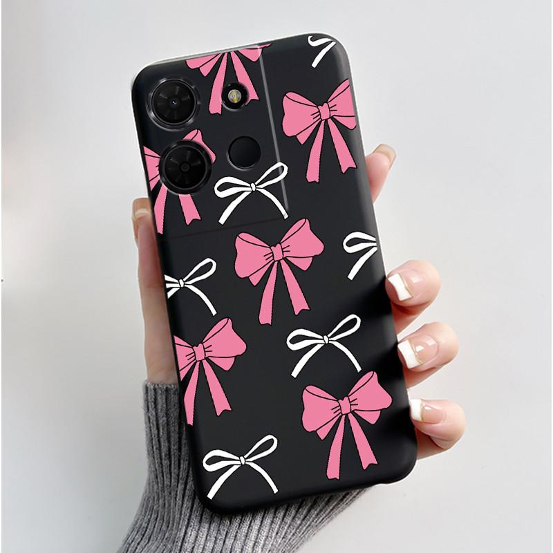 Shockproof Black Casing For TCL 503 Beautiful Aurora Snow Mountain Pattern Cover For K32 5G (T513W)/TCL K33 5G (T513Z) Soft Case