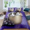 Комплект пододеяльника Морская свинка Милый Кавайный Дикое животное Король Королева Размер Для детей Мальчиков Девочек Полиэстер Пододеяльник С наволочкой