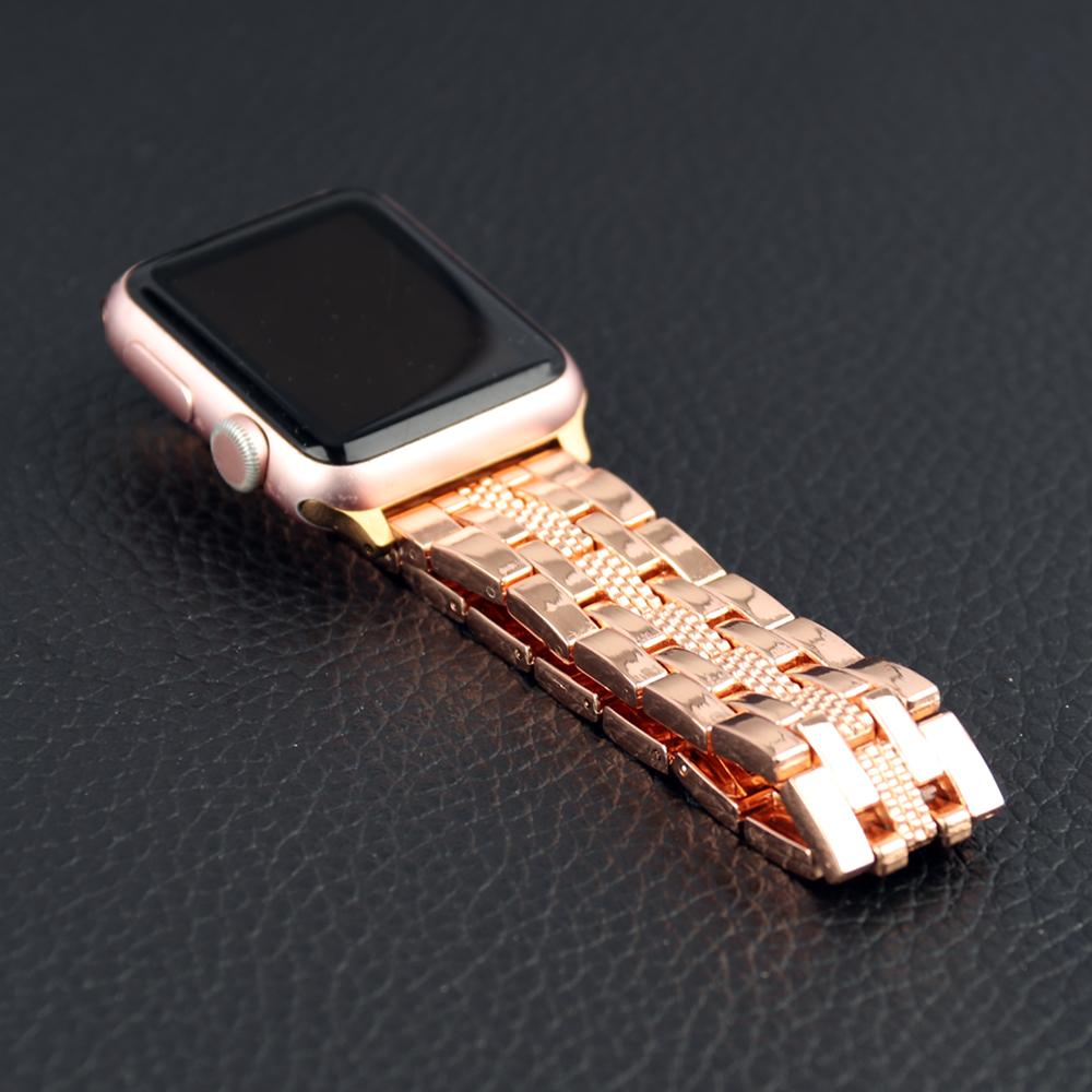 Ремешок для часов Correa металлический ремешок для Apple Watch Band 7 6 5 4 3 2 1 SE браслет Apple Watch ремешок 45 мм 41 мм 44 мм 40 мм 42 мм 38 мм для iWatch