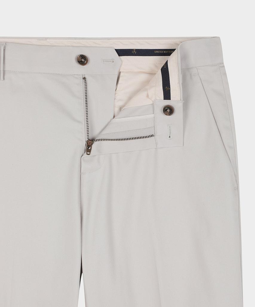 BROOKS BROTHERS Обычный крой Хлопок Стрейч Преимущество Чинос (Камень) (Bbpcmfz502)