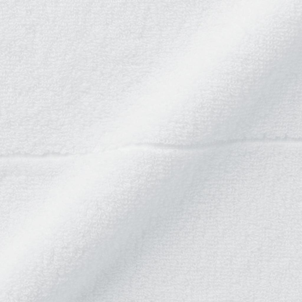 MUJI Fluffy Pile Large Bath Towels, Set of 4, 70 x 140 cm, Off-White/Soft, 84705519