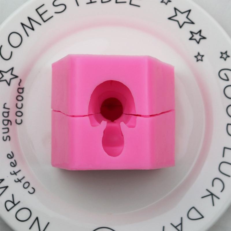Милая мышка, силиконовая форма для помадки, шоколадная сахарная паста, форма для поделок, свечи, смоляные изделия, подарок для любителя выпечки