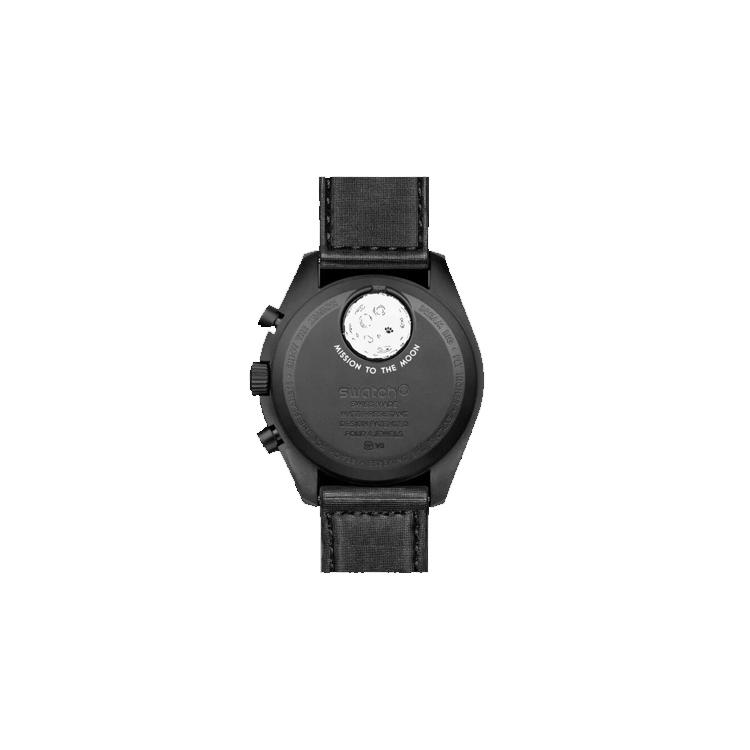 Swatch Мужские черные часы 42 мм SO33B700 SO33B700
