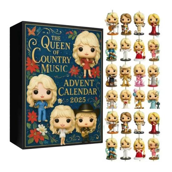 Legends of Rock Metal Advent Calendar 2025 24-Day Countdown Box with Musical Character Collectibles
