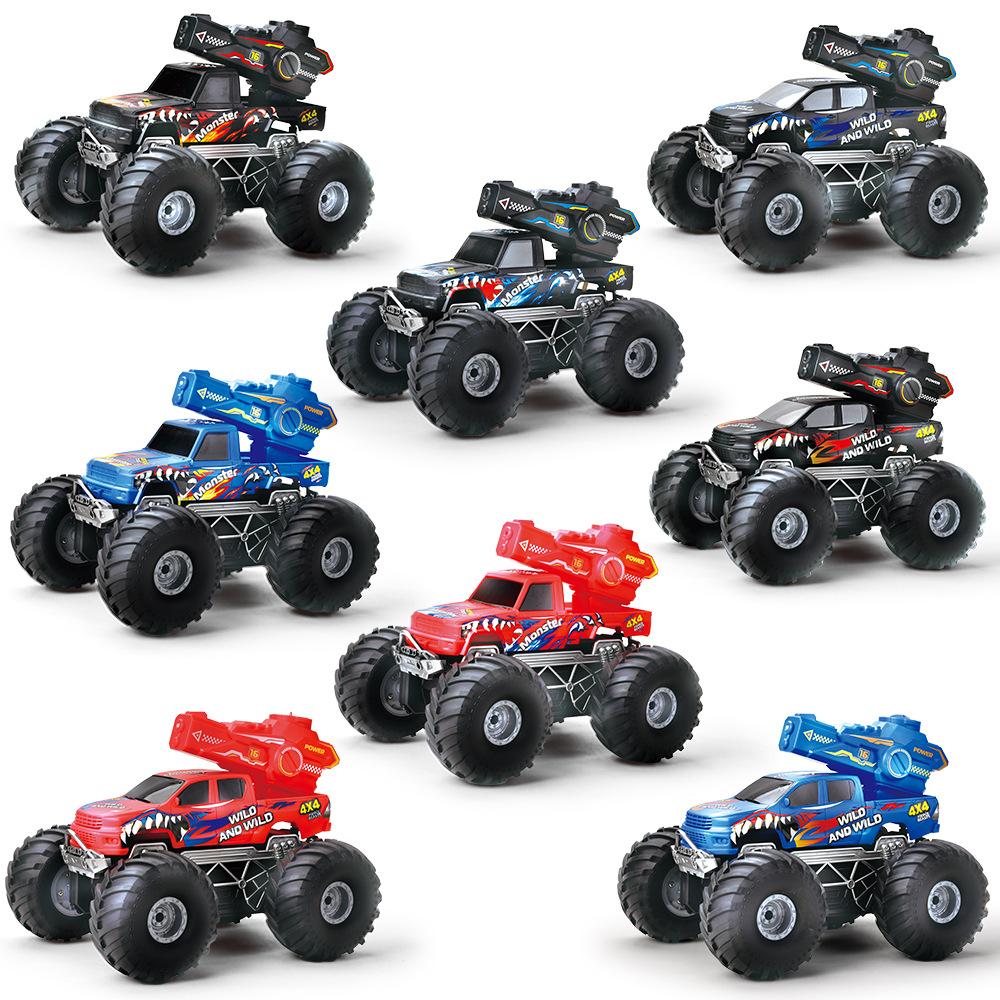 Children'S 2.4G Remote Control Amphibious Free Rotation Self-Priming Water Pickup Remote Control Car Boy Toy
