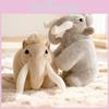 Плюшевая игрушка слон с наполнителем из полипропиленового хлопка для детской комнаты