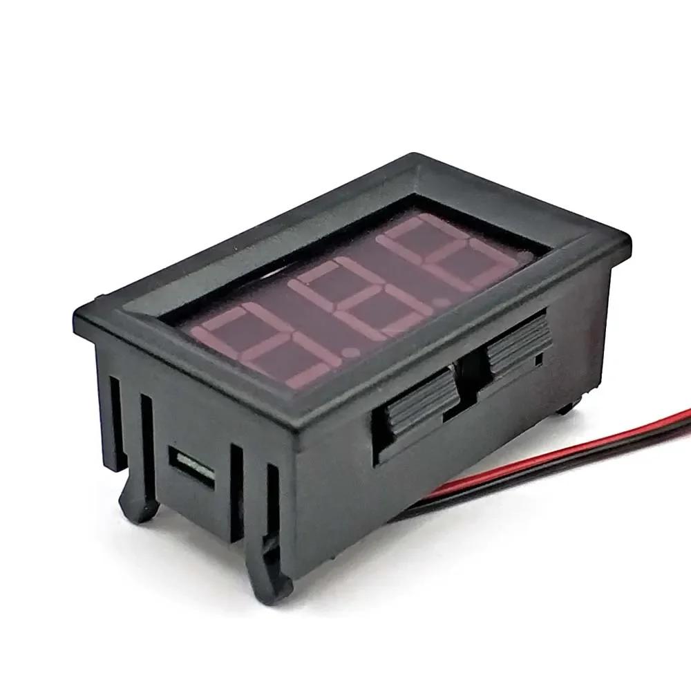 AC 70-500V 0.56" Светодиодный Цифровой Вольтметр Измеритель Напряжения Вольт Инструмент 2 Провода Красный Зеленый Синий Дисплей 110В 220В DIY 0.56 Дюйма