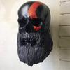 Motorcycle Skull Helmet Holder Rack Wall Mount Helmet Hat Storage Rack Resin Craft Halloween Party Decoration