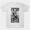 Футболка женская Training To Go Super Saiyan Harajuku Print Kawaii футболка летняя женская футболка с коротким рукавом топ футболка