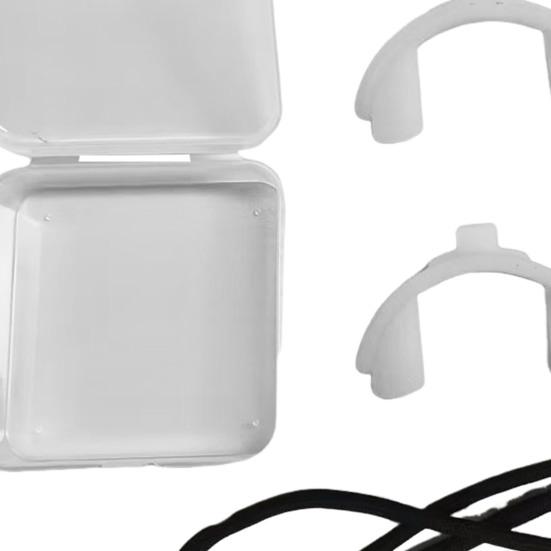 2 шт. антихраповый мундштук многоразовый мужской женский универсальный уменьшающий храп капа для рта лучший ночной сон антихраповое устройство