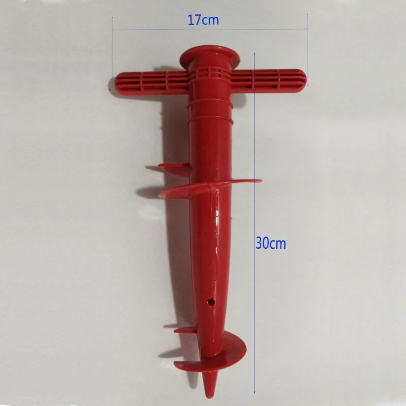 1 шт. основание зонта регулируемое пластиковое солнце пляж патио песок земля крепежные инструменты анкерная стойка шип шнек держатель доступ в сад