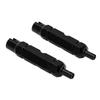 2pcs Bike American Valve Core Double Head French Valve Core Remover Wrench Repair ToolBlack