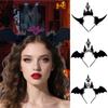 Halloween Bat Headband Soft Lightweight Design Accessory Cosplay Hairband For Costume Parties And Themed Event