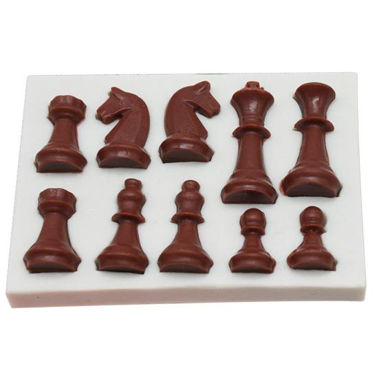 DIY форма для торта пищевой класс BPA антипригарная шахматная бесплатная термостойкая форма для шоколада кухонные аксессуары