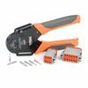 IWISS IWD-16 4-Indent Crimping Pliers for Automotive DEUTSCH DT Connectors, Closed Barrel Terminals, Compatible with AWG 14, 16, and 18