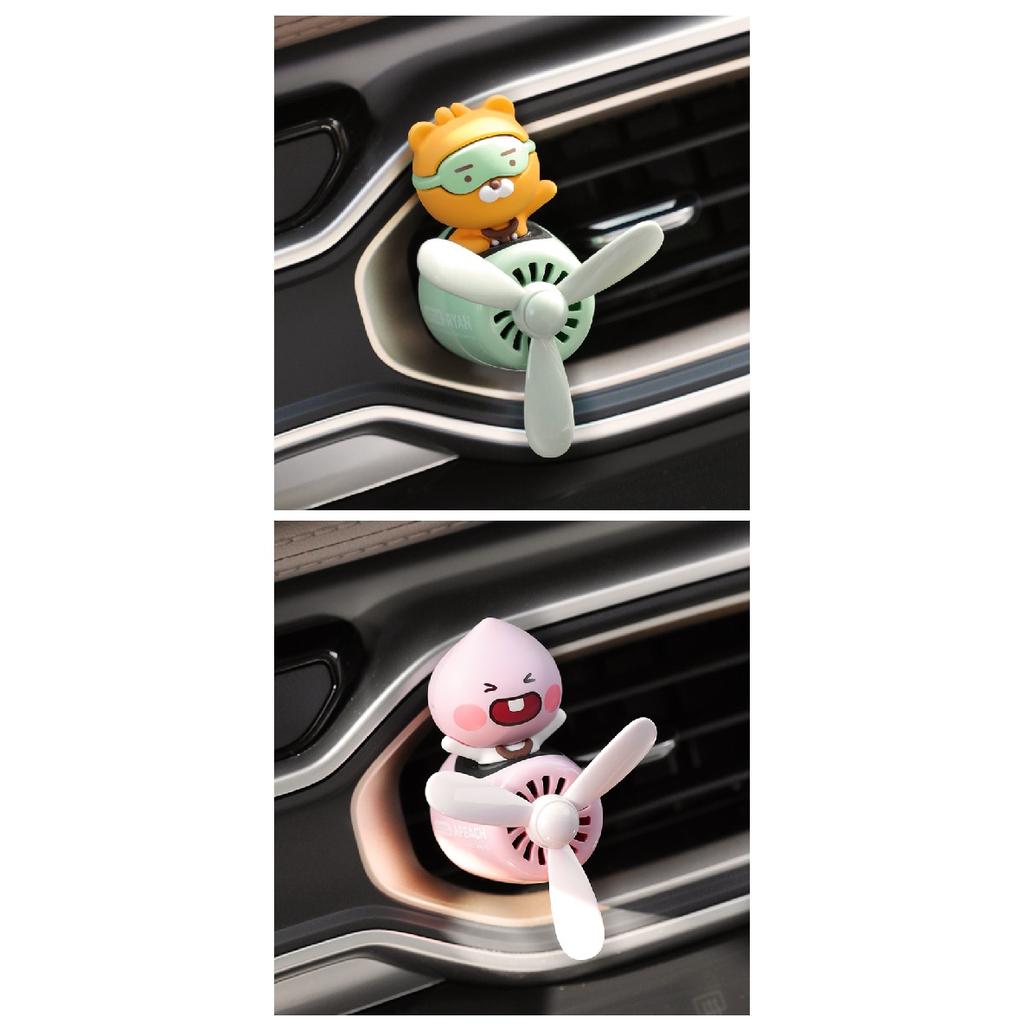 Освежитель воздуха для автомобиля с героями мультфильмов, вращающийся пропеллер, аромат, магнитный дизайн, автоаксессуары, духи для интерьера