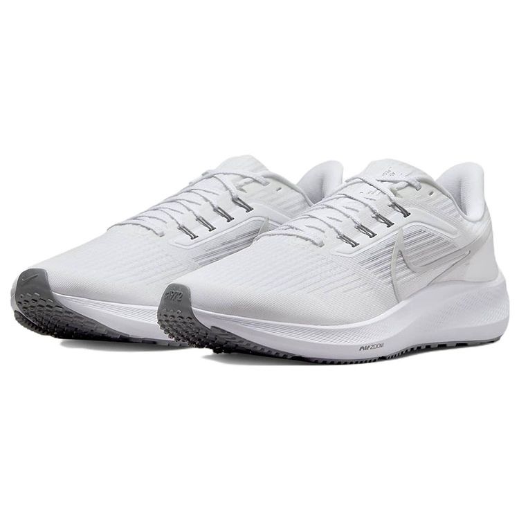Nike Мужские кроссовки Air Zoom Pegasus 39 Белый Серый Туман Частично-Серый Дымчато-Серый DH4071-100