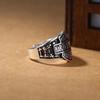 Simple personality Thai silver index finger ring for men