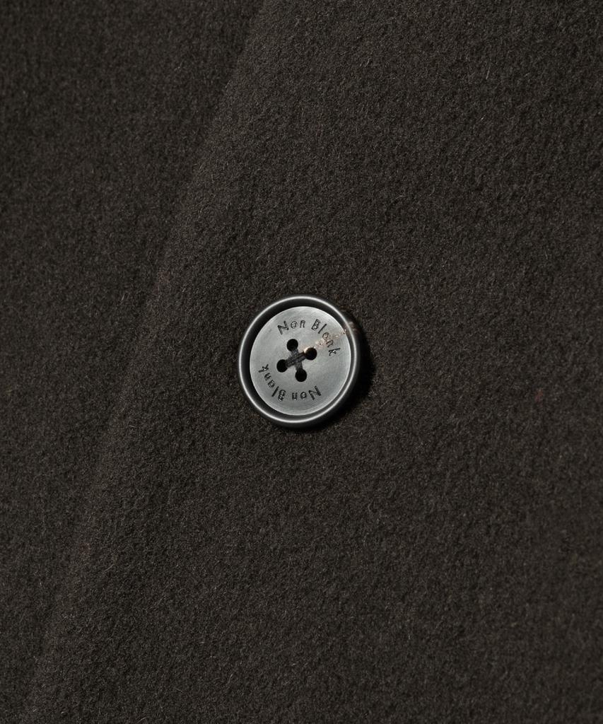 Nonblank [Nonblank X Fashion Planet] Single Long Coat_Dark Brown