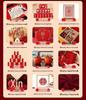 Chinese Wedding Banquet Backdrop & Tableware Decoration Set