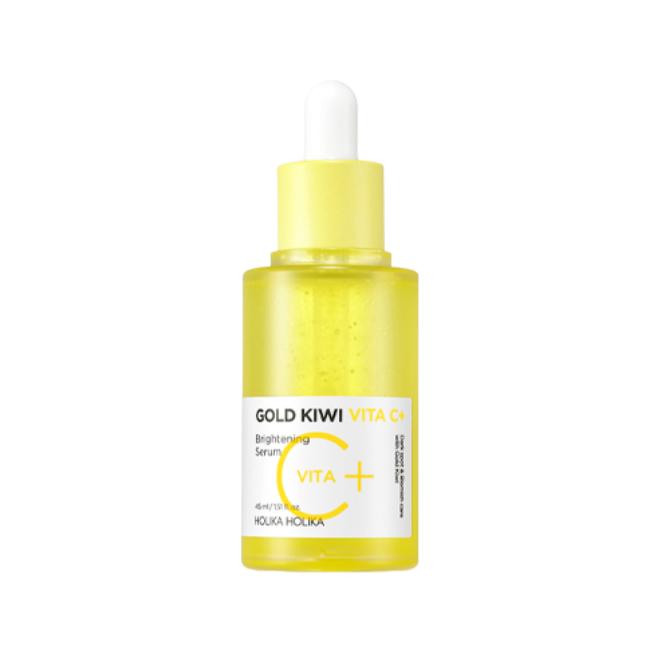 HOLIKA HOLIKA Gold Kiwi Vita C+ Осветляющий уход за кожей  (Тонер 150 мл, сыворотка 45 мл, тонер-диски 80 листов) (12 вариантов)