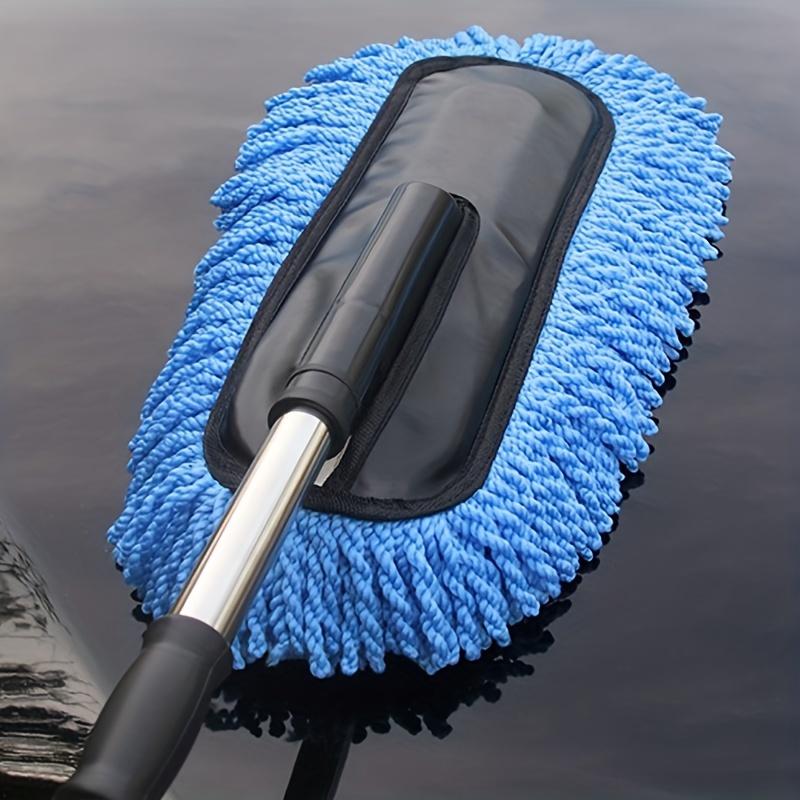 Flat Car Wash Mop Does Not Hurt The Car Special Car Wash Cleaning Brush Retractable Household Car Dealership Cleaning Tool