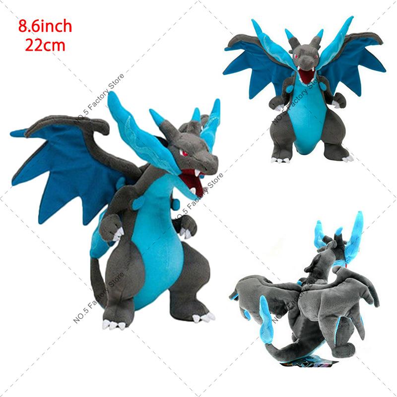 18 Styles Shiny Charizard Plush Toys Pokemon Mega Evolution X & Y Charizard Soft Stuffed Animals Toy Doll Gift For Children Kids