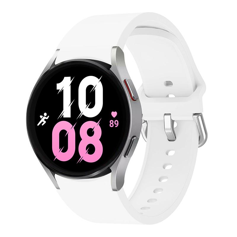 Оригинальный ремешок для Samsung Galaxy Watch 4/5/6 classic 47мм 43мм 44мм 40мм Силиконовый браслет без зазоров для Galaxy Watch 5 pro 45мм