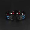 Персональный крутой двухрядный магнитный браслет мужской браслет черный браслет на удачу рождественские праздничные подарки аксессуары