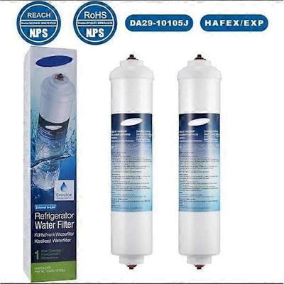 2 шт. Фильтр для воды для холодильника Samsung DA29-10105J HAFEX / EXP WSF-100, DA99 02131B, EF9603, HAIER LG (Пенсильвания)