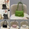 Trendy Pink Green Black White Pu Leather Womens Crossbody Bag With Magnetic Closure And Phone Pocket