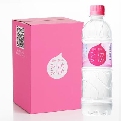 Кремний Кремний x 24 Натуральная вода кремниевая вода Без добавок Натуральная минеральная вода из Кюсю Содержание кремния или более Горы Оита Кудзю [Официально]