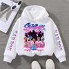 Kpop Witch Hunting Children's Clothing, Girls' Spring and Autumn Hoodies, Fashionable and Versatile Sportswear