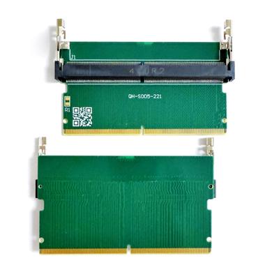 Адаптер-переходник для оперативной памяти DDR5 с ноутбука на настольный ПК, карта-адаптер DDR5 для ПК, замена для ПК-компьютера