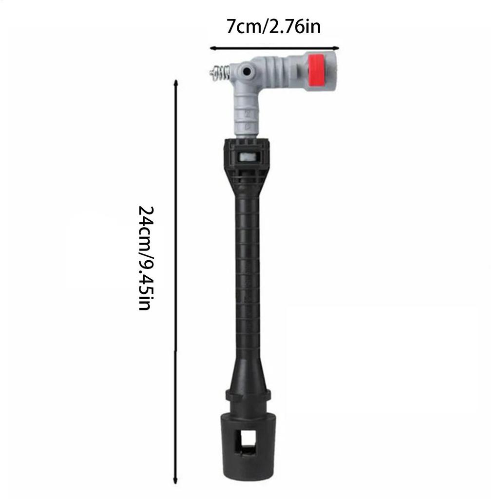 Насадка для шланга высокого давления для мойки автомобилей, сверхпрочная, головка распылителя для шланга, многофункциональный распылитель для полива, инструмент для чистки для