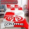 3pcs Duvet Cover Set (1*Duvet Cover + 2*Pillowcase, Without Core), Custom Name 05 1FSV Mainz 05 Pattern Bedding Set, Home Bedroom Decor Gift