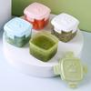 Cat Paw Pattern Lid Sauce Container Round/square Salad Dressing Containers Crisper Box  Honey