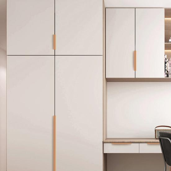 Ручка для шкафа, фурнитура для кухонного шкафа, прочная конструкция, устойчивая к ржавчине, простая установка, тяга для крепления края шкафа с винтами