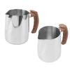 600ml Capacity Stainless Steel Frothing Cup Dripless Spout Milk Frothing Pitcher  Cappuccino Making