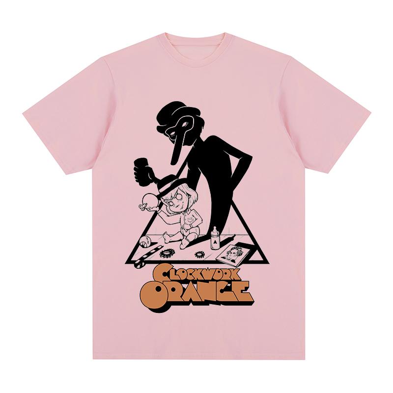 АпельсинClockwork Orange Тени Тьмы Футболка Хлопок Мужская Футболка Новая ТИШКА Футболка Женские Топы