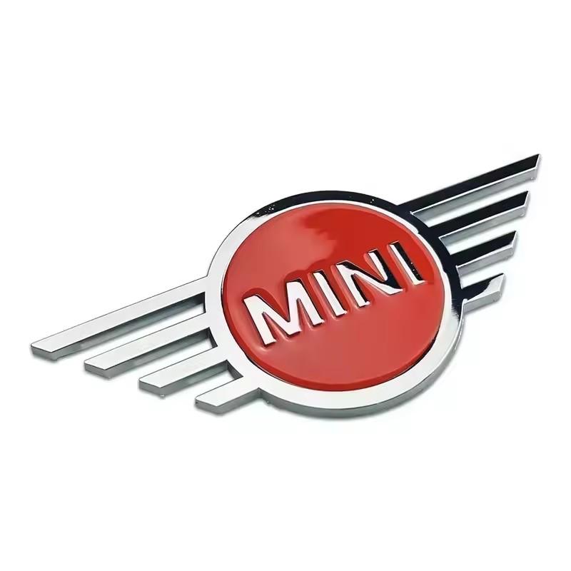 3D Металлический Задний Значок для Автомобиля Mini Cooper F55 F56 F54 Countryman Clubman JCW R56 R60 F60 Передняя Наклейка-Эмблема Аксессуары