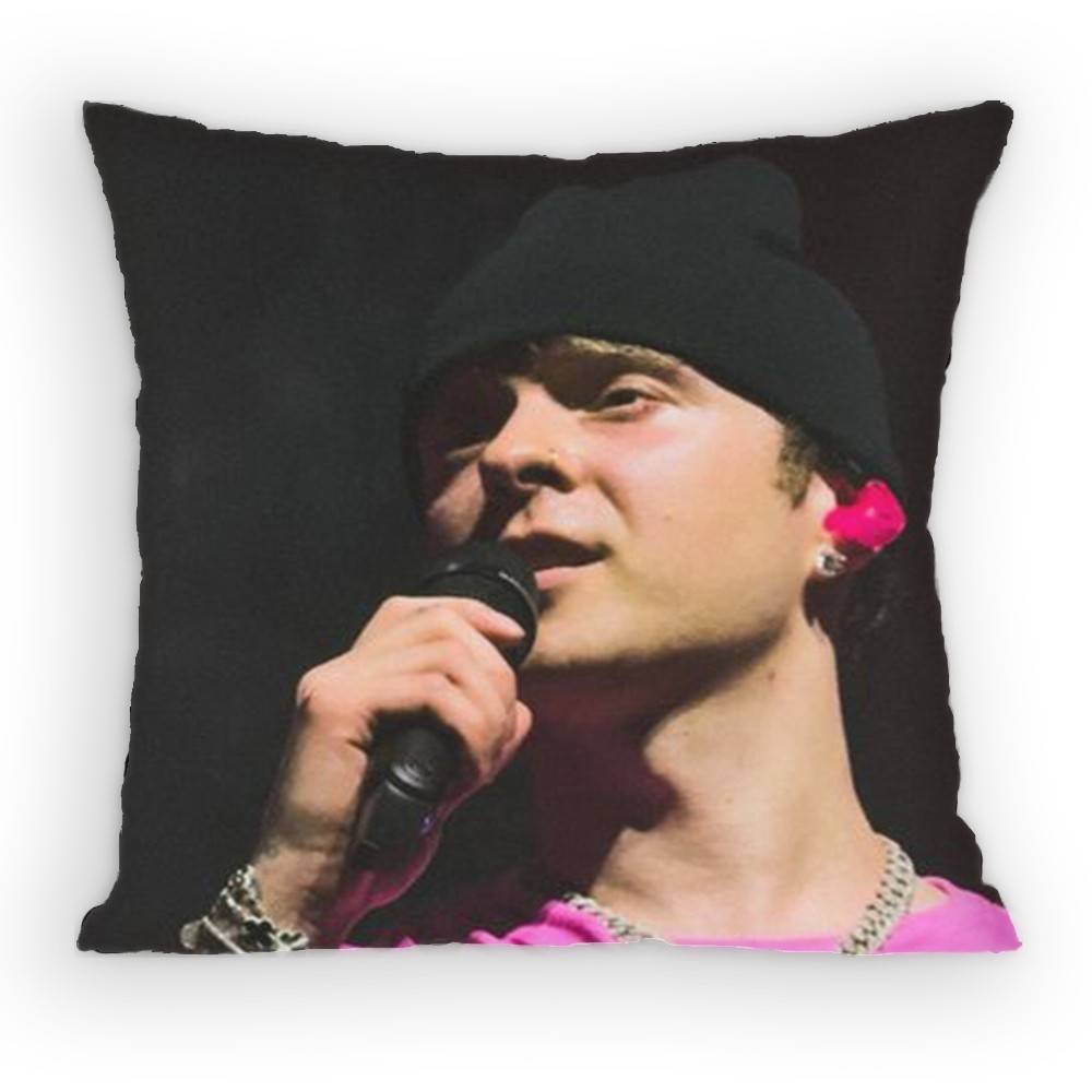 Rapper EEgor Singer KKreed Pillow Case Sofa Living Room Bedroom Headboard Backrest Cushion Square Cushion Nap Time