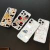 Милый корейский мультяшный чехол-котик в стиле Ins для iPhone 17 16 Pro 11 12 Mini XS Max X XR 7 8 16E 17Air Для беспроводной зарядки Magsafe Чехол