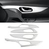 For Nissan Qashqai J11 2014 2020 Car Interior Part Refit Inner Door Handle Frame Trim Decoration Auto Accessories Sticker