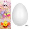 Easter Eggs Modeling Polystyrene DIY Blank Eggs Painted Painting Toys Foam for Home Party Festival Decoration Supplies