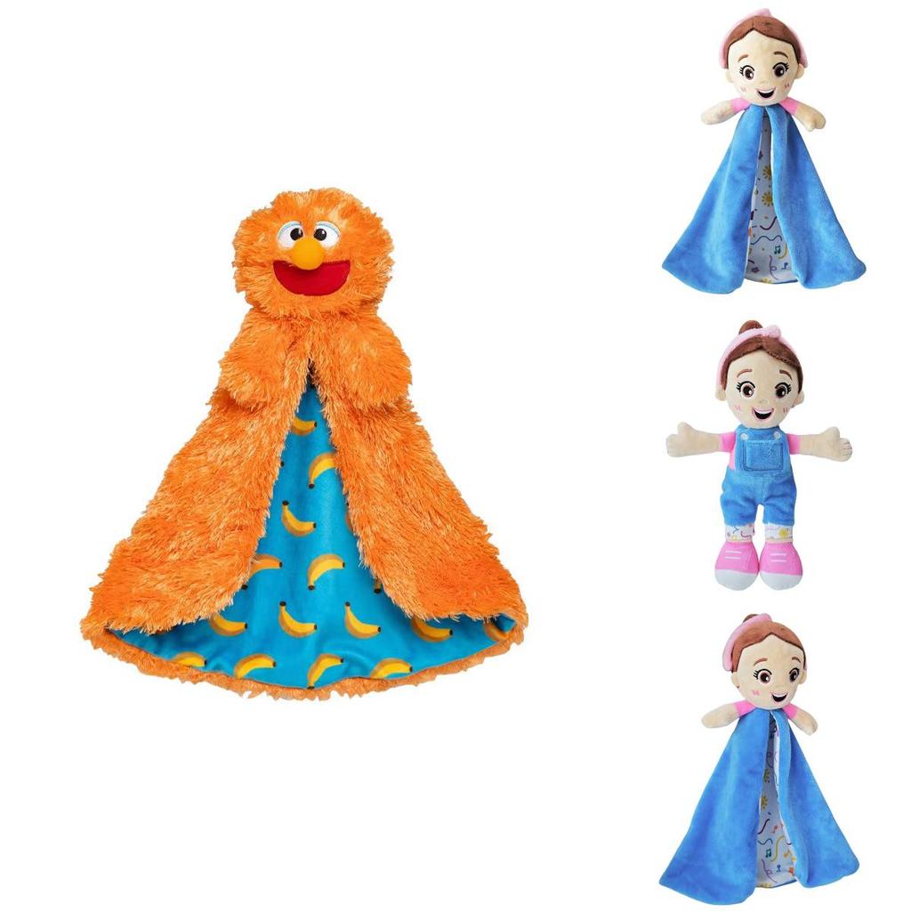 Очаровательная плюшевая кукла Мисс Рэйчел, мягкая игрушка для девочек, милый, умный, приятный компаньон 30 см в синем комбинезоне