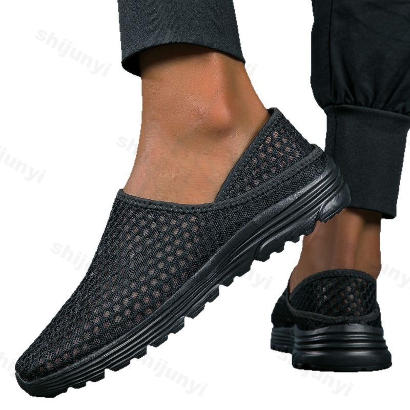 Модная Мужская Повседневная Обувь Дышащие Кроссовки 2025 Лето Осень Удобная Уличная Обувь для Бега Модная Противоскользящая Обувь для Ходьбы