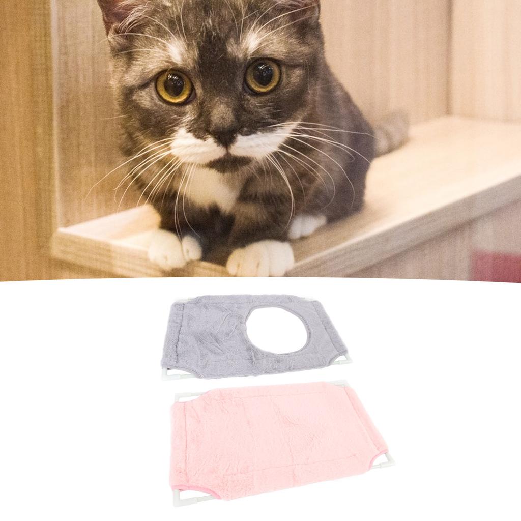 Cat Window Perch 2 Layers 360 Deg Full View 33lbs Weight Limit with 6pcs Strong Suction Cups Window Hammock Bed for Indoor Cats